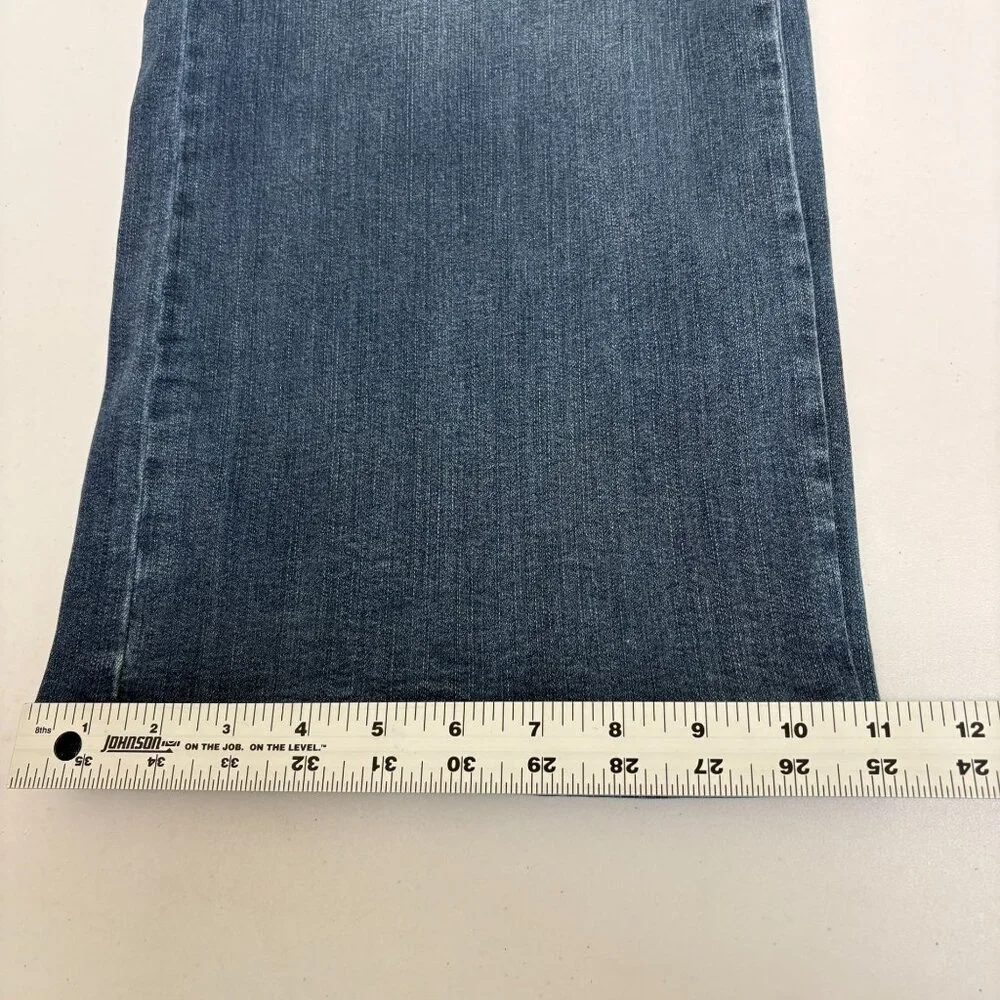 Belle by Kim Gravel TripleLuxe Denim‎ Jeans Plus Petite 28 28WP Bootcut A612815